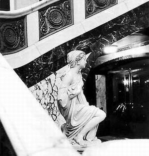Michigan Theatre - Michigan Theatre Stair Statue (newer photo)